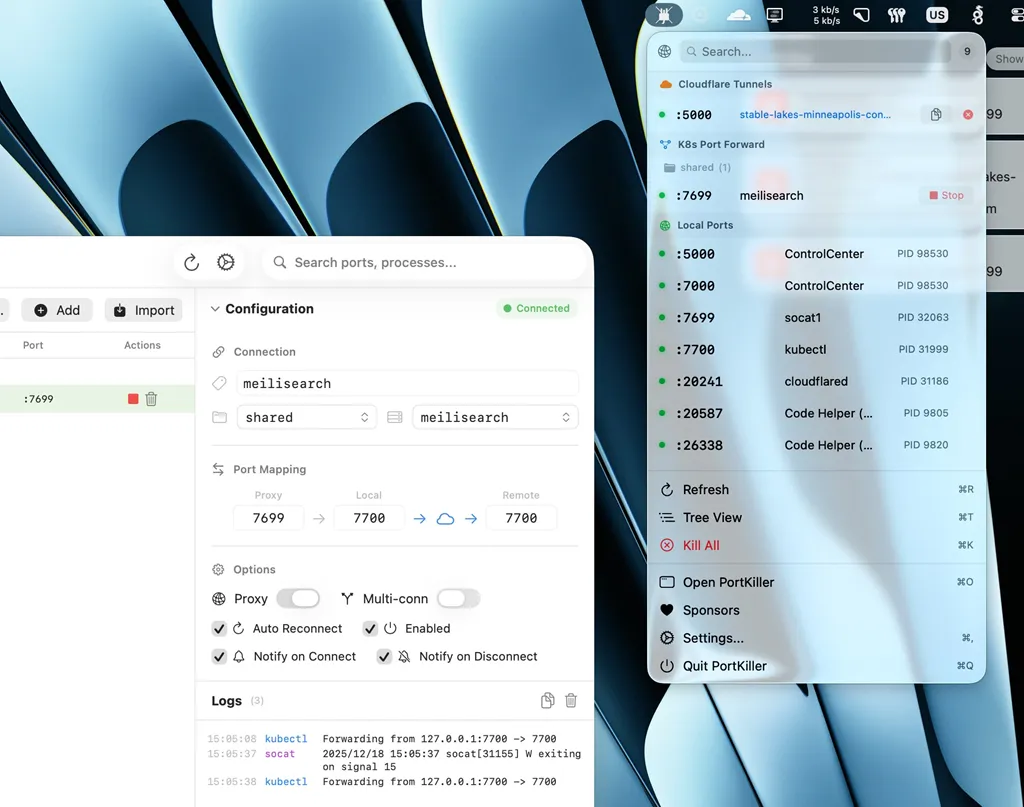 PortKiller – 跨平台端口管理终结者