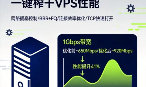 Linux 极限网络优化脚本，一键榨干 VPS 性能